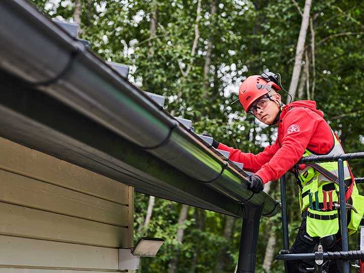 Rännit asennettuna takuulla