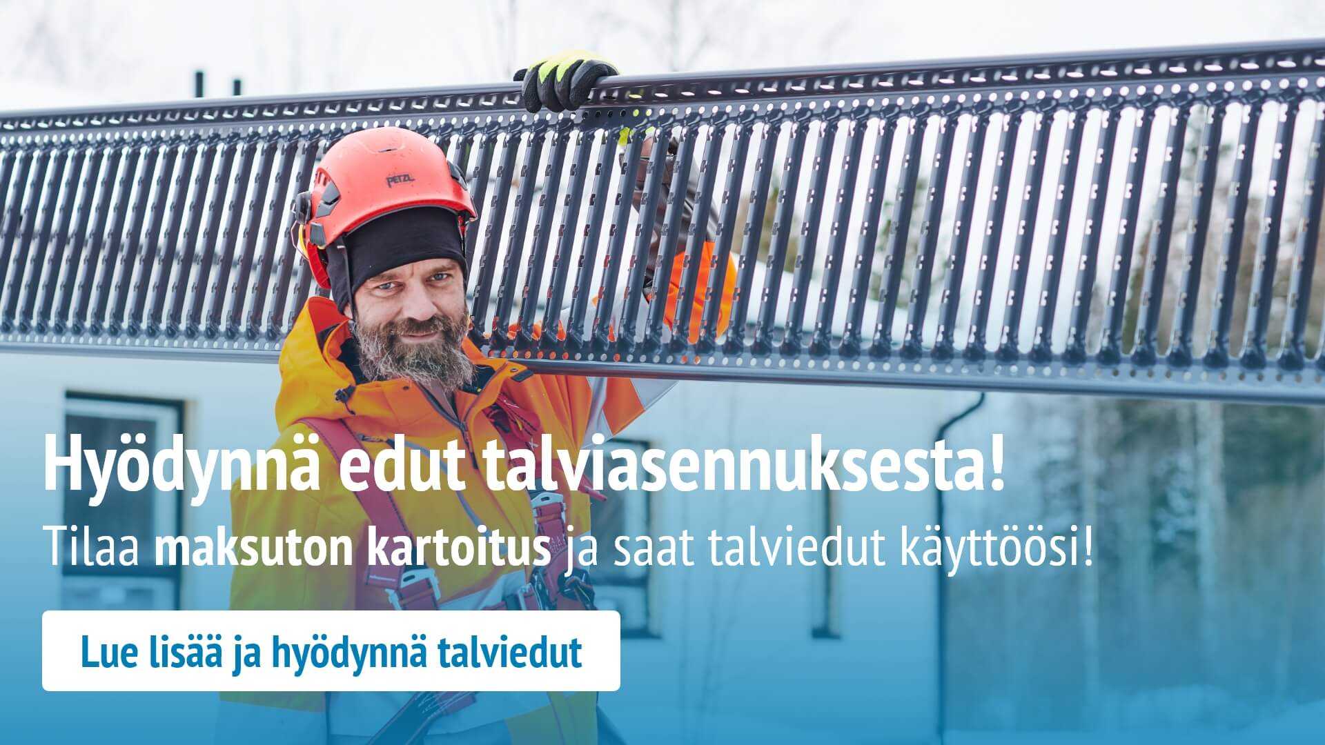 Talvietukampanja – Hyödynnä edut talviasennuksesta!